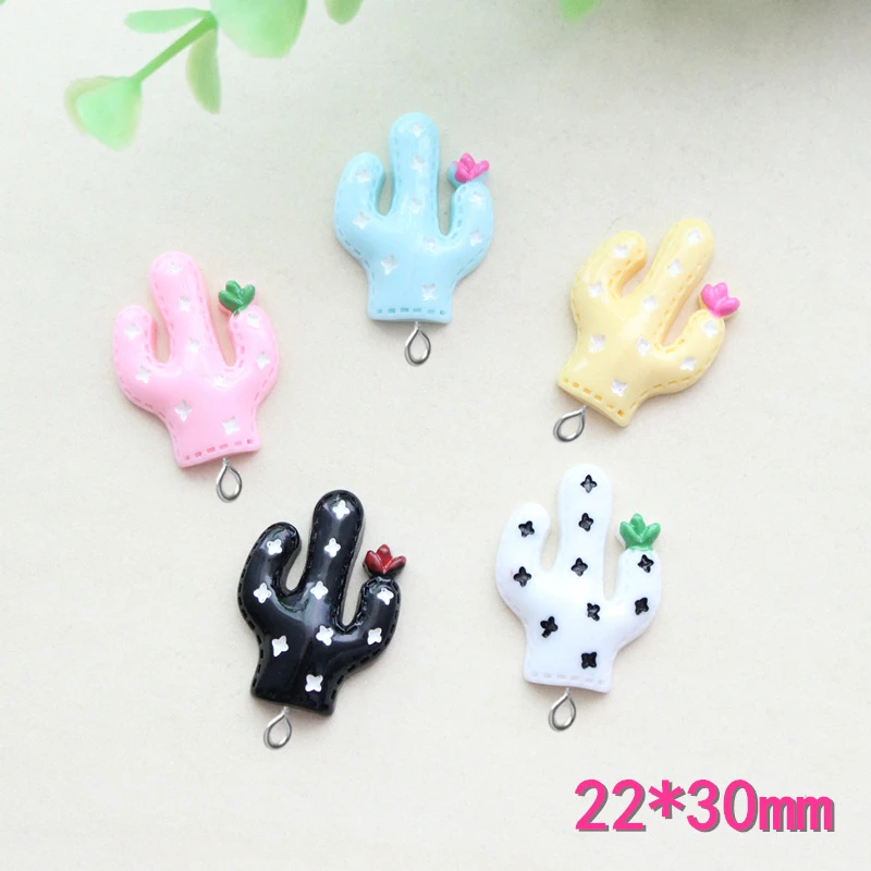 22x30mm Flatback Resin Cactus Craft Cabochons Decors 10 pcs DIY Jewelry Making 22x30mm Flatback Resin Cactus Craft Cabochons Decors 10 pcs DIY Jewelry Making
