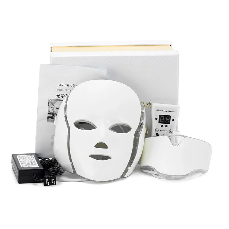 LED-Photon-Therapy-Beauty-Machine-Skin-Rejuvenation-LED-Facial-Neck-Mask-With-7-Colors-Micro-current
