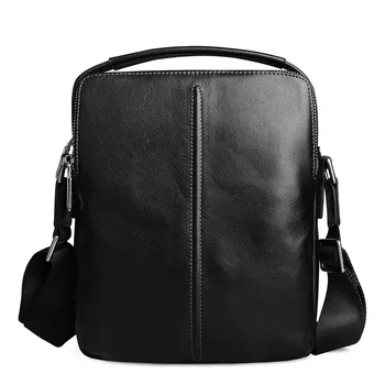 

2018 Genuine Leather Men Bags Ipad Handbags Male Messenger Bag Business Cow Genuine Leather Crossbody Shoulder Bag Travel Bags