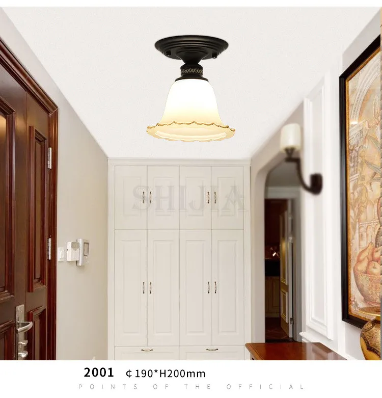 Led прохода света коридор освещения одной головы веранда балкон потолочный светильник просто современная спальня исследование освещение