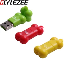 Glylezee USB font b Card b font Reader Little Bone Shape MicroSD font b Card b