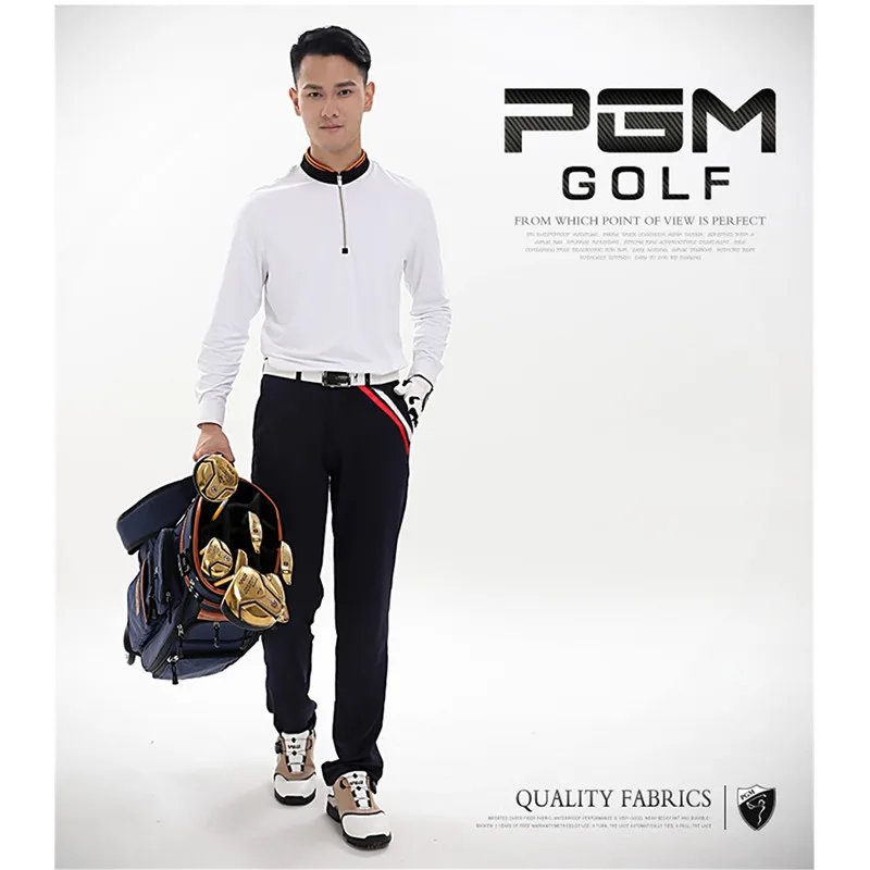 PGM Golf, мужские летние штаны, нейлон, полная длина, для взрослых, мужские брюки, 5 цветов, XXS-XXXL, толщина, умеренная, высокая эластичность