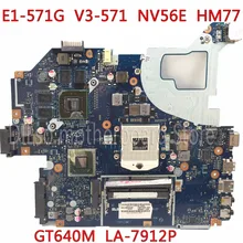 KEFU LA 7912P motherboard fit for ACER Aspire E1 571G V3 571G V3 571 motherboard Q5WV1