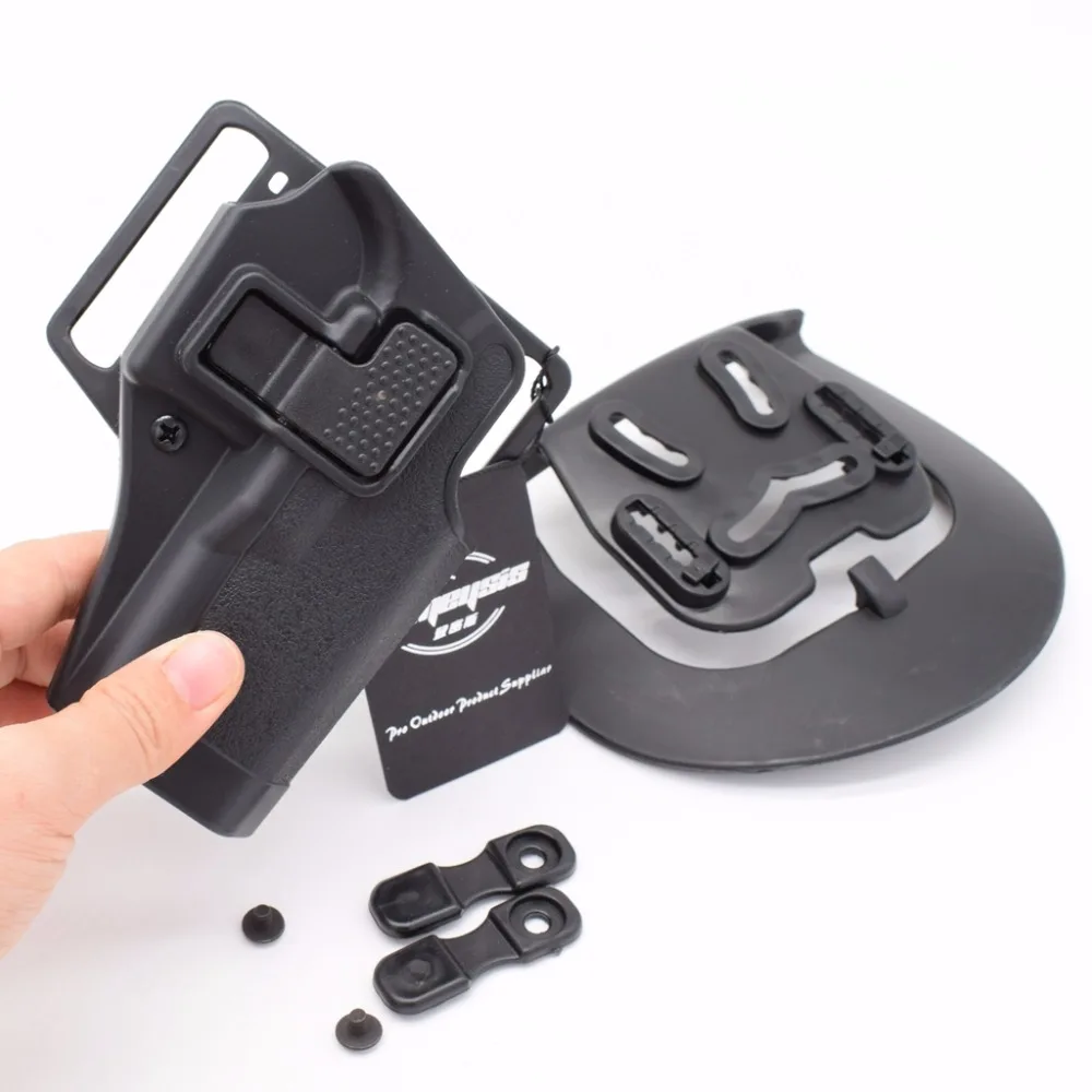 

Military Special Forces Quick Release Tactical Gun Pistol Holster Magazine pouch for GLOCK 17 19 22 23 31 32 RH GLOCK holster