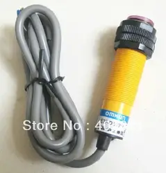 Фотоэлектрический выключатель, e3f-ds10p2, PnP, 3-провод NC, диаметр 18 мм