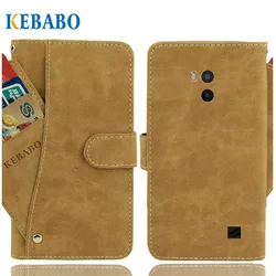 На Алиэкспресс купить чехол для смартфона vintage leather wallet ulefone armor x2 case 5.5дюйм. flip luxury 3 front card slots cover magnet stand phone protective bags