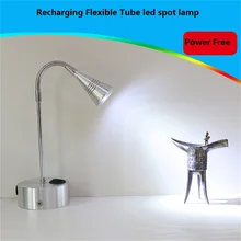 5-40 см полюс подзарядки гибкая трубка со светодиодами точечная лампа, портативный беспроводной дисплей, вращающийся угол батареи изменить полюс лампа подсветки