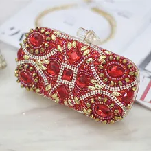 Женские бриллианты Роскошные вечерние сумки клатч мессенджер плечевая Подушка цепи сумки с акриловый кошелек