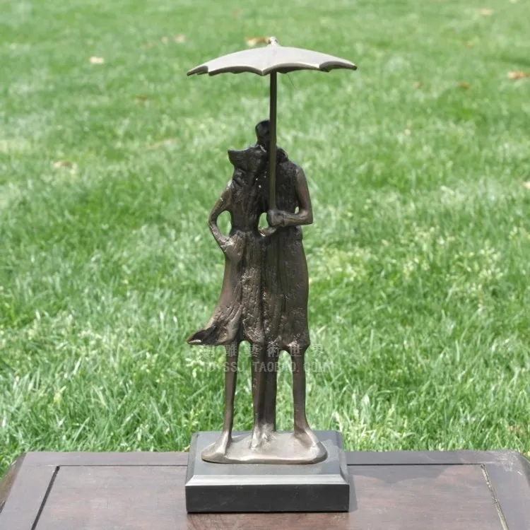 

Old antique Bronze Arts & Crafts Copper sculpture art abstract modern decoration crafts home decoration lovers birthday gift