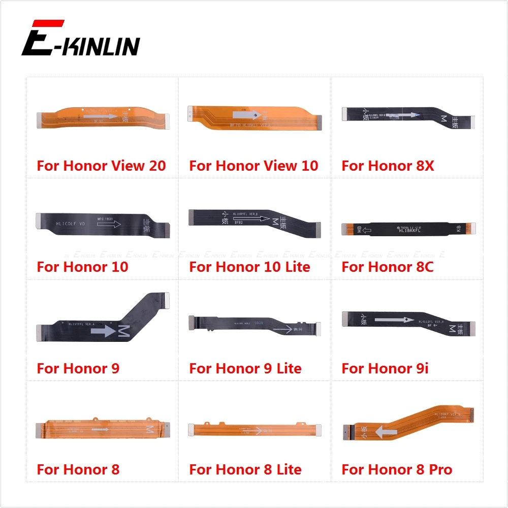 

Main Motherboard LCD Display Connector Flex Ribbon Cable For HuaWei Honor View 20 Note 10 9 9i 8X 8C 8 Pro Lite