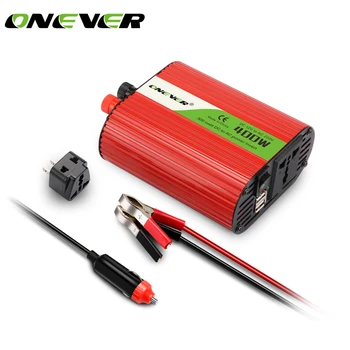 

400W Car Power Inverter Converter DC 12V to AC 220V Modified Sine Wave Power with Dual USB 5V Output Car Charger Adapter