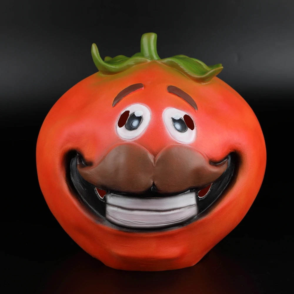 Game Drift Tomato Head Mask Tomato Town Halloween Costume Drift Funny Mask (6)