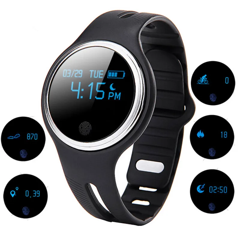 E07 Smart Band Waterproof Bluetooth Sports Smart Bracelet Fitness Tracker Call R