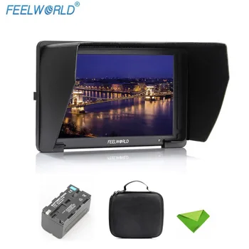

Feelworld T7 4K On-Camera Monitor Full HD 1920x1200 Pixels 7" IPS Screen Video Display HDMI Metal Frame Frame Video With Battery