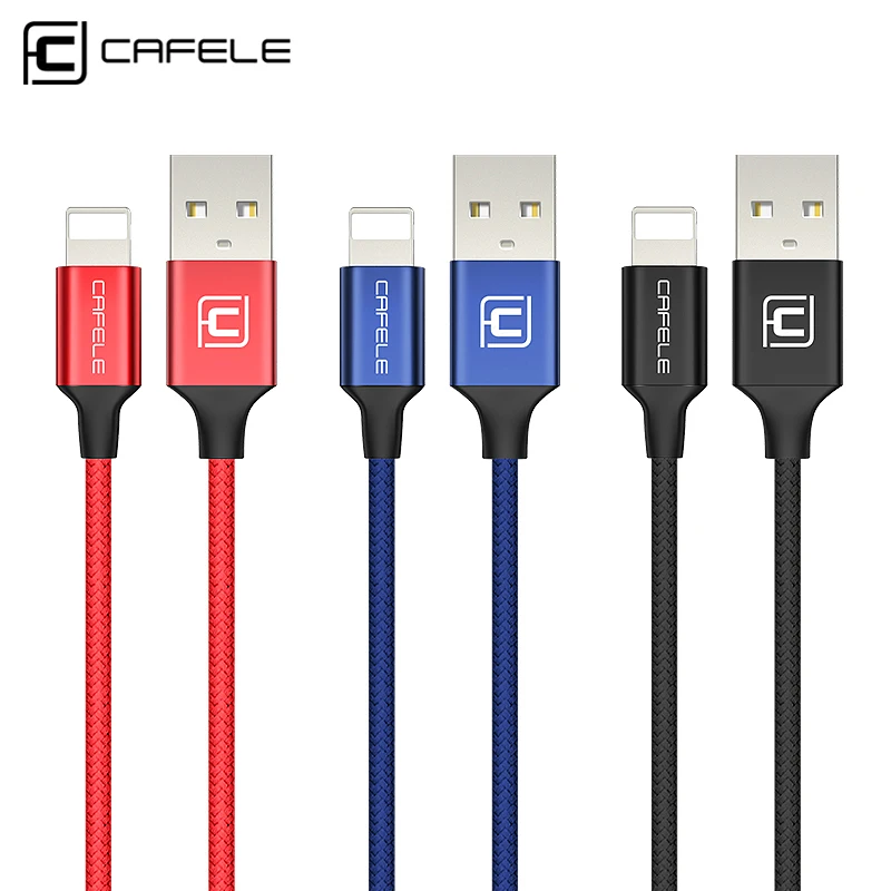  CAFELE USB Kabel für Apple iPhone X Xr Xs Max 8 7 6s Plus 5s 5c ipad schnelle lade Daten Sync Kabel