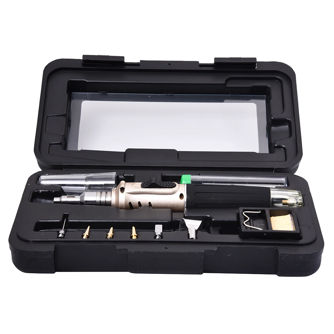 

Brand New HS-1115K Professional Butane Gas Soldering Iron Kit Welding Kit Torch