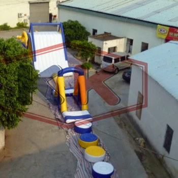 

Inflatable Water Paradise Floating Track Chinese factory customization