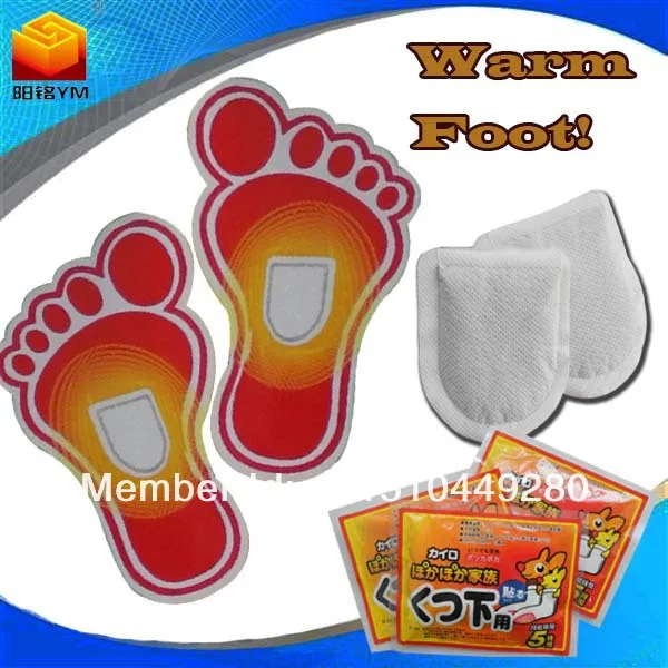 Self heating foot warmer, Winter camping supply portable heating pad