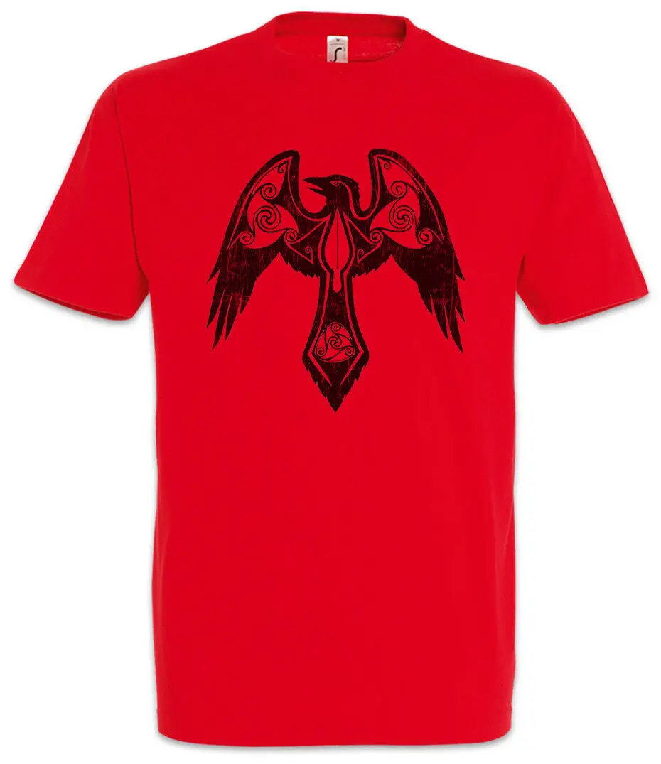 Нордическая футболка с воронами Викинги один валхол одхин Дерево жизни валхалла Тора викинга