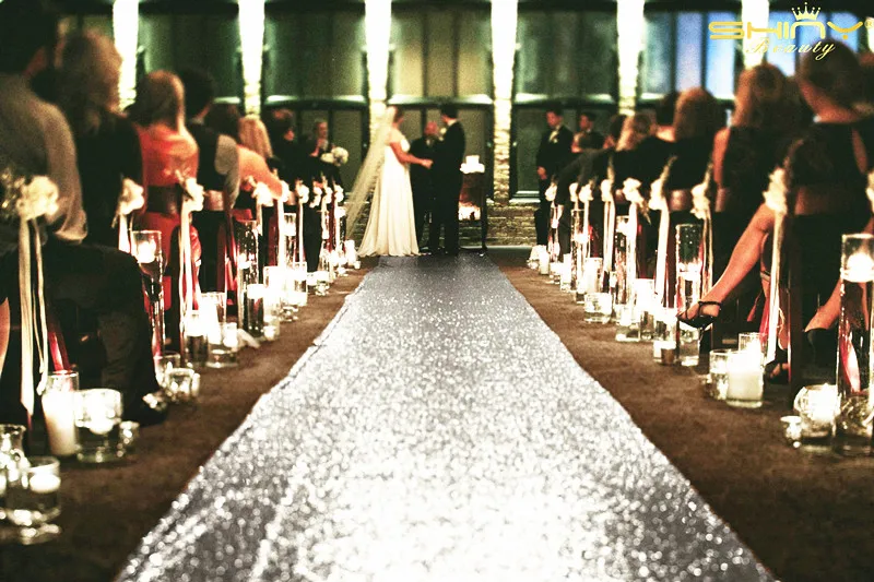 sequin aisle runner092