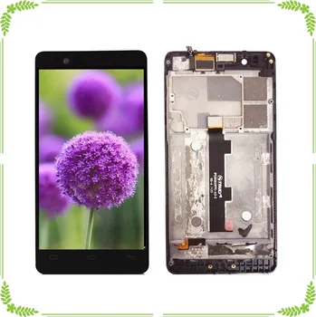 

100% Work Well LCD Display+Frame For BQ Aquaris E4.5 Touch Screen Repair Parts Assembly