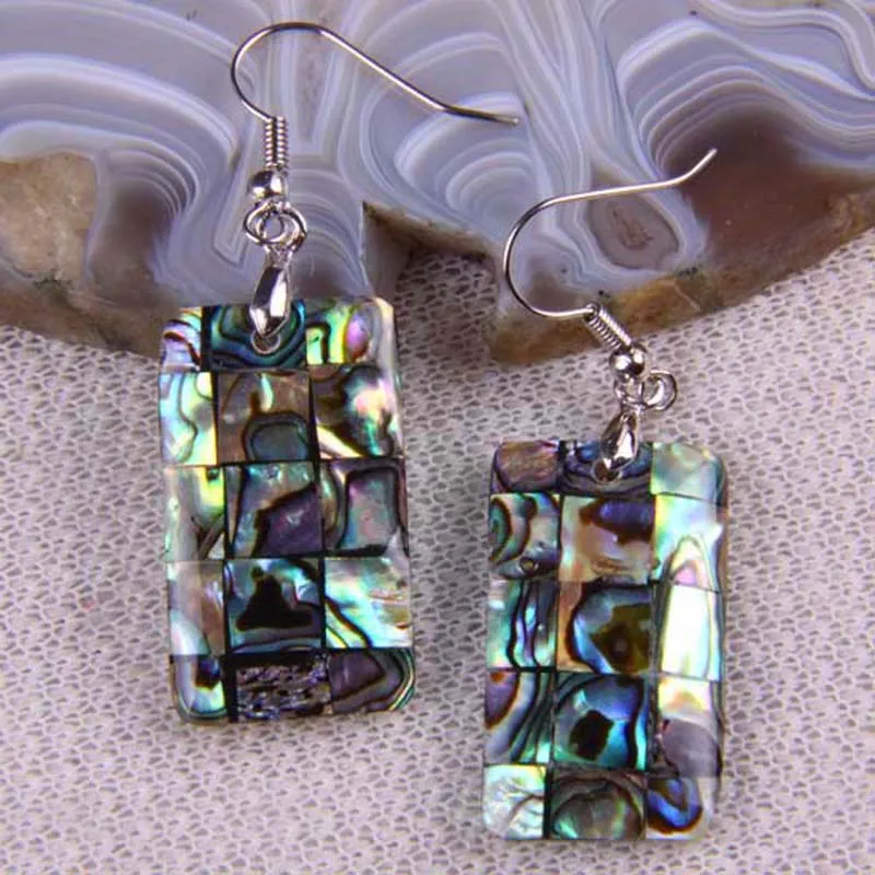 Новая Зеландия модные украшения T016|abalone shell earrings|shell earringsabalone earrings jewelry |