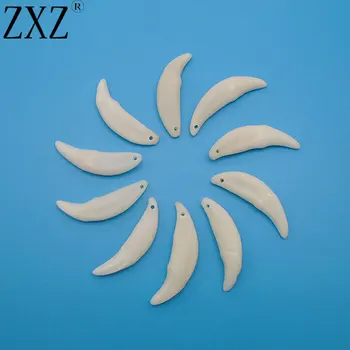 

ZXZ 10pcs Tibet Real Wolf Tooth Teeth Pendants