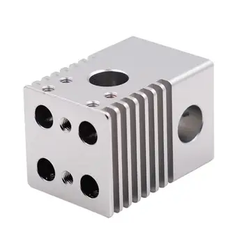 

3D Printer Accessory Aluminum Alloy Cross Slide Block 4 Nozzles for Ultimaker 2 3D Printer Parts Office Electronics 3D Printing