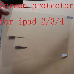 5 шт./лот Экран Защитная пленка для iPad 2 для iPad 3 для iPad 4 таблетки, для iPad 2 3 4 Tablet защита экрана