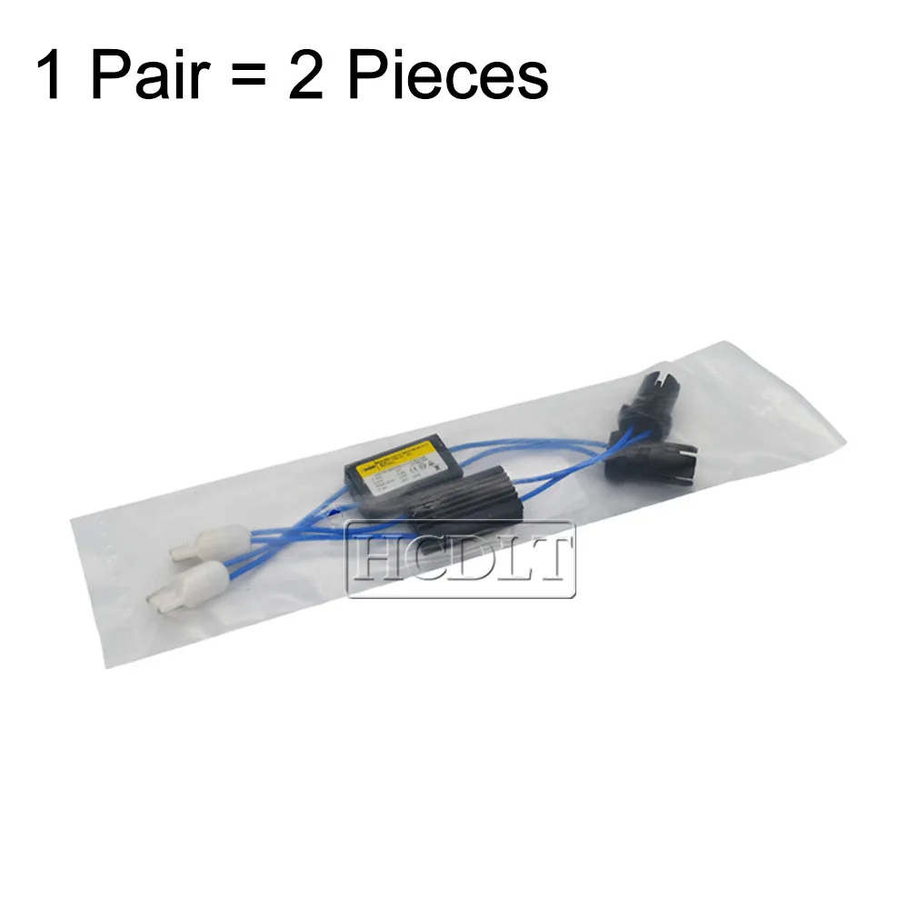 HCDLT Wholesale T10 LED Warning Canceller Decoder Car LED Turn Signal Lights T10 Hard Soft 194 W5W 168 Error Free Load Resistor (12)