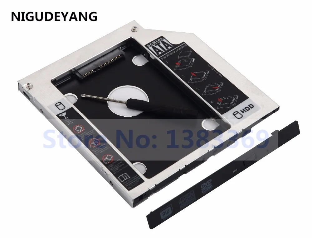 Nigudeyang 2nd жесткий диск HDD кэдди адаптер для Lenovo IdeaPad u450p заменить ts-u633a