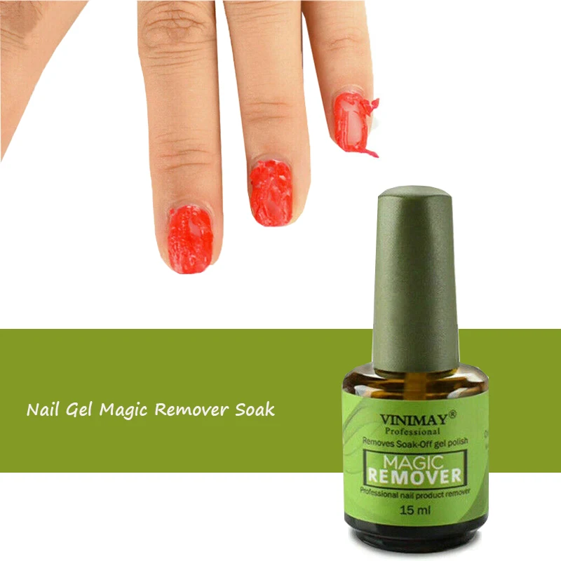 

Magic Remove UV Gel Nail Polish Remover Nails Primer Clean For Nail Lacquer Top Coat Gel Polish Nail Art Primer