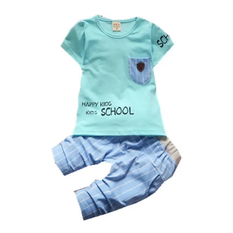 

Summer Children Boys Girls Cartoon Clothes Kids Character T-Shirt Pants 2pcs/sets Toddler Printed Clothing Sets Baby Sport Suits