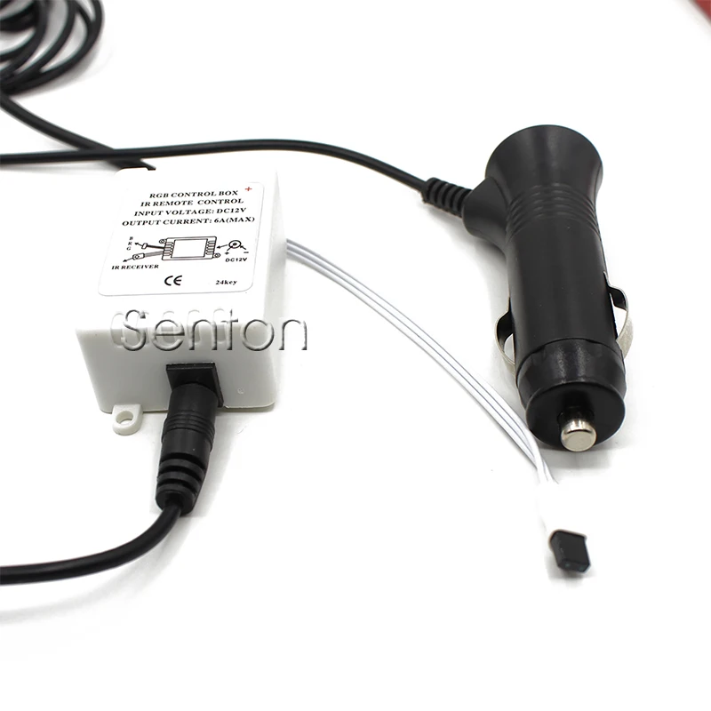 Car Interior Atmosphere Light Wireless Remote For Volkswagen VW Polo Passat B5 B6 CC Golf 4 5 6 7 T