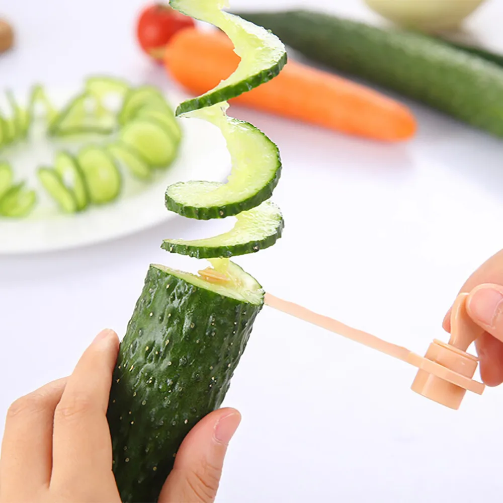 

Magic Potato Cutter Carrot Spiral Slicer Cutting Models Kitchen Cooking Tools 10.11