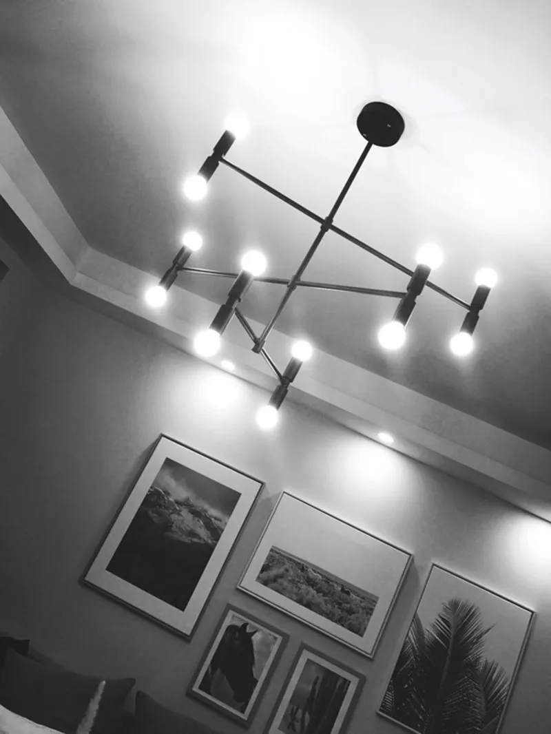 Vintage Industrial Retro Metal Pendant-7