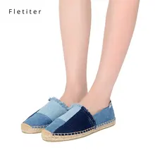 Повседневная обувь; женские парусиновые эспадрильи; лоферы с круглым носком; Модные женские кроссовки без застежки; Новинка; женская обувь; большие размеры