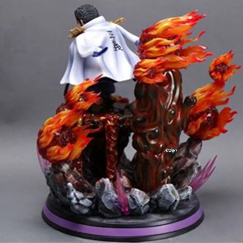 15 "ONE PIECE ВМС штаб квартира старший статуя генерала Issho бюст полный Длина портрет анимационная фигурка GK модель Ящик для игрушек 37 см Z454