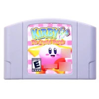 

64Game Kirby 64-The Crystal Shards Video Game Cartridge Console Card English Language US Version (Can Save)