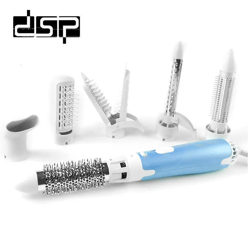 

DSP New Wholesale Free Shipping Hair Styling Brush Comb 7 in1 Rotating Brush Hair Air Styler Power Brush Styling Tools