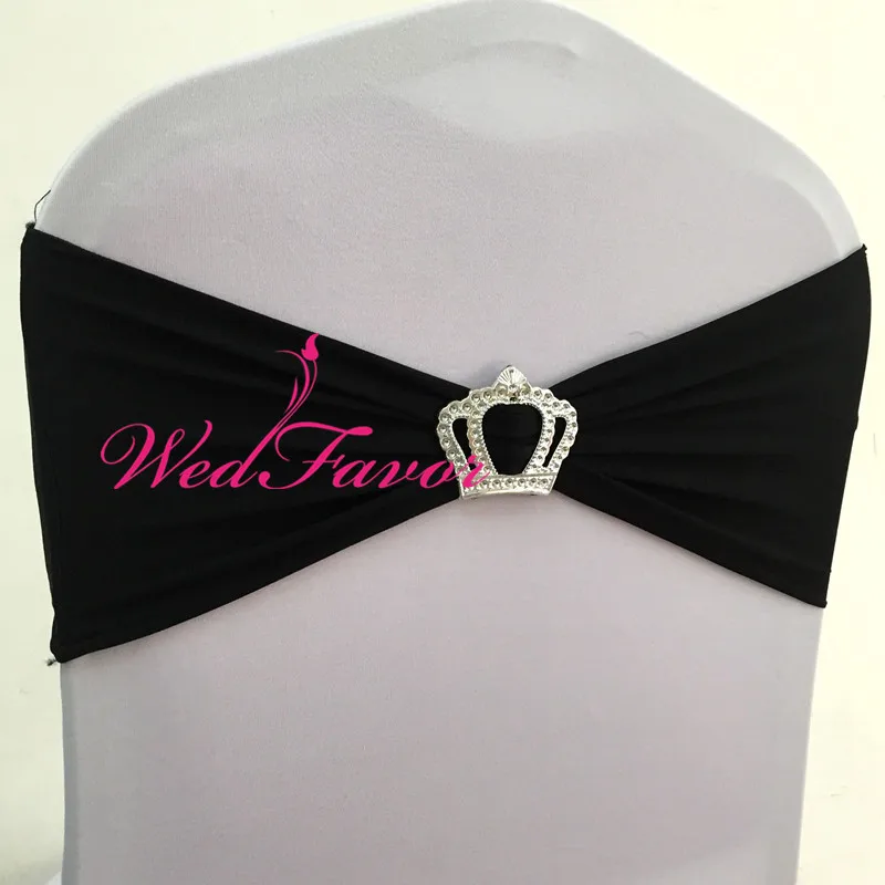 100 Pcs Rhinestone Chair Sash Buckle Clips - Silver Plastic Sliders For Wedding, Party, & Craft Decor