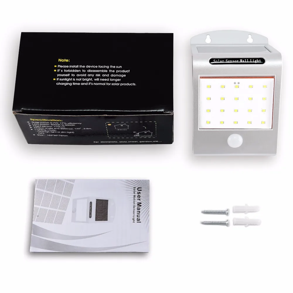 Water-Proof-Outdoor-Wall-Mounted-Security-Solar-Motion-Sensor-LED-Light-Integrated-Design-of-PIR-motion (4)