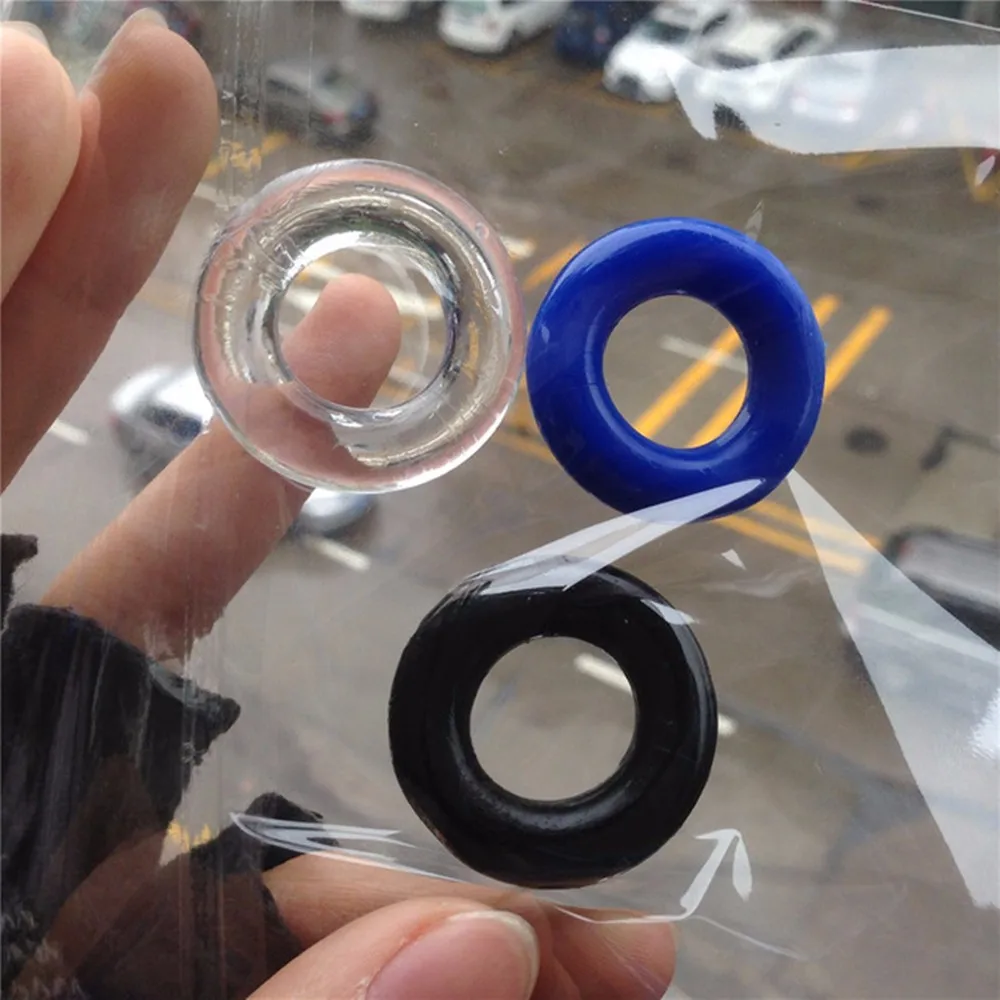 Silicone Cock Rings Delay Ejaculation Penis Rings Adult Sex Toys Sex Products For Men5