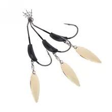 3 шт./лот джиговые крючки рыболовный крючок лодка джигинг приманка рыболовная веревка нить рыболовный крючок для ловли карпа, сома рыболовные крючки поворотные снасти