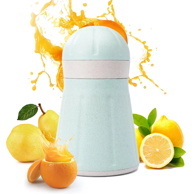 

Orange Hand Manual Juicer Fruits Lemon Press Squeezer Natural Mini Home Reamers E2S