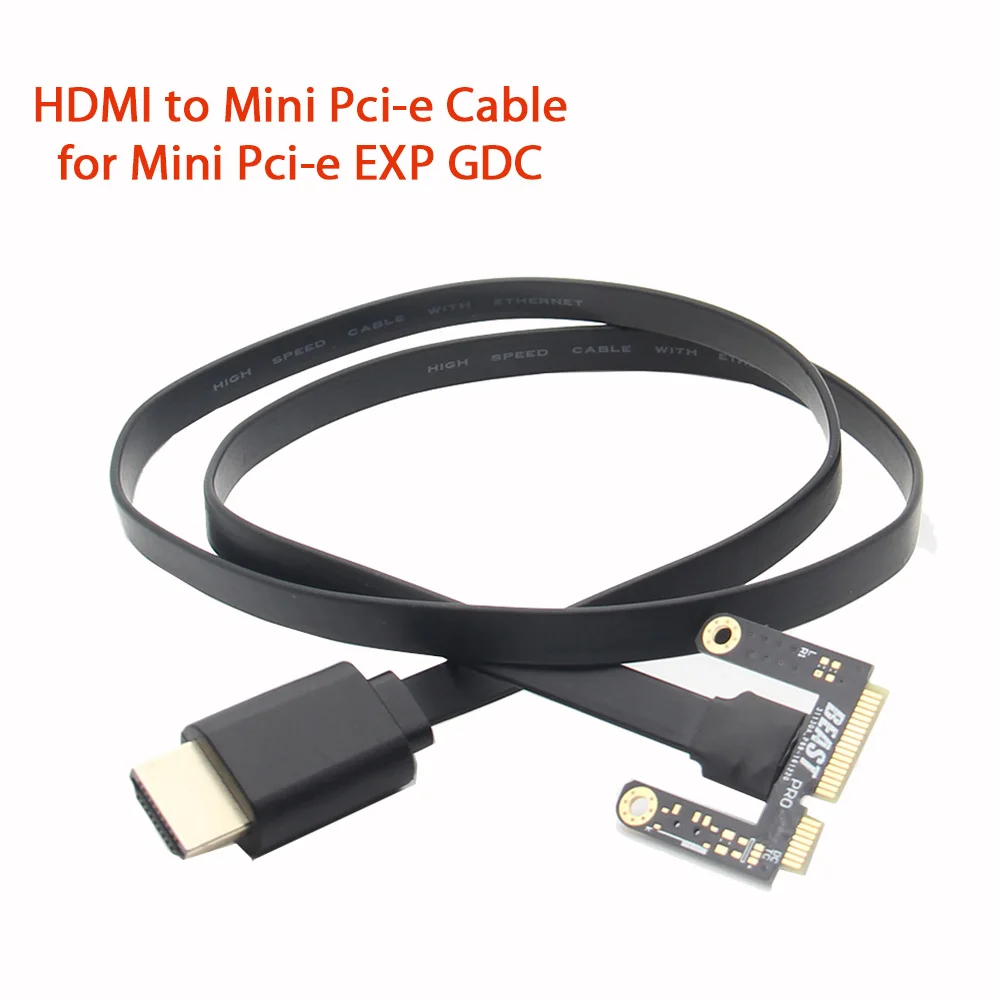 HDMI to Mini Pci e Cable for Mini Pci e Version EXP GDC Beast-in Laptop ...