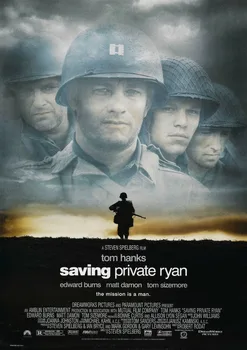 

SAVING PRIVATE RYAN MOVIE SILK POSTER Wall painting 24x36inch