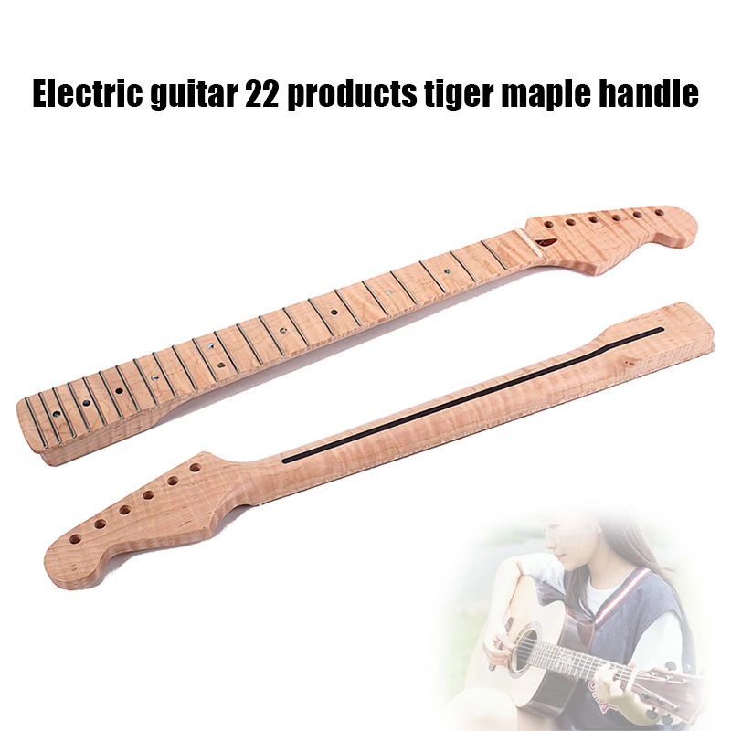

Electric Guitar Neck 22 Fret Wooden Vintage Musical Instrument Replacement Accessories XR-Hot