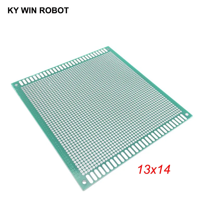 1 шт. 13x14 см 130x140 мм двухсторонний Прототип PCB универсальная печатная плата для Arduino
