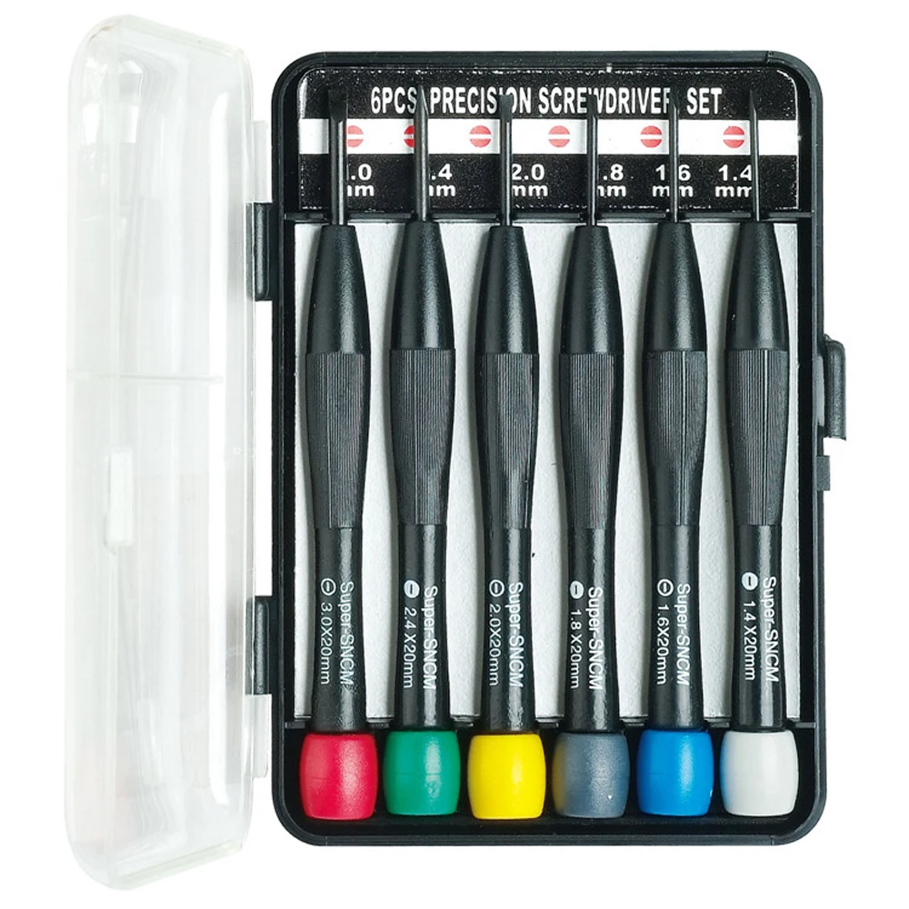 Pro'sKit 8PK-2062 6 шт. красочные прецизионные отвёртки набор компьютер телефон часы ремонт ручной инструмент набор комплект